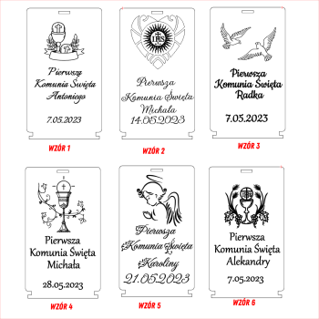Pudełko Pamiątkowe na Pieniądze – Pierwsza Komunia Święta